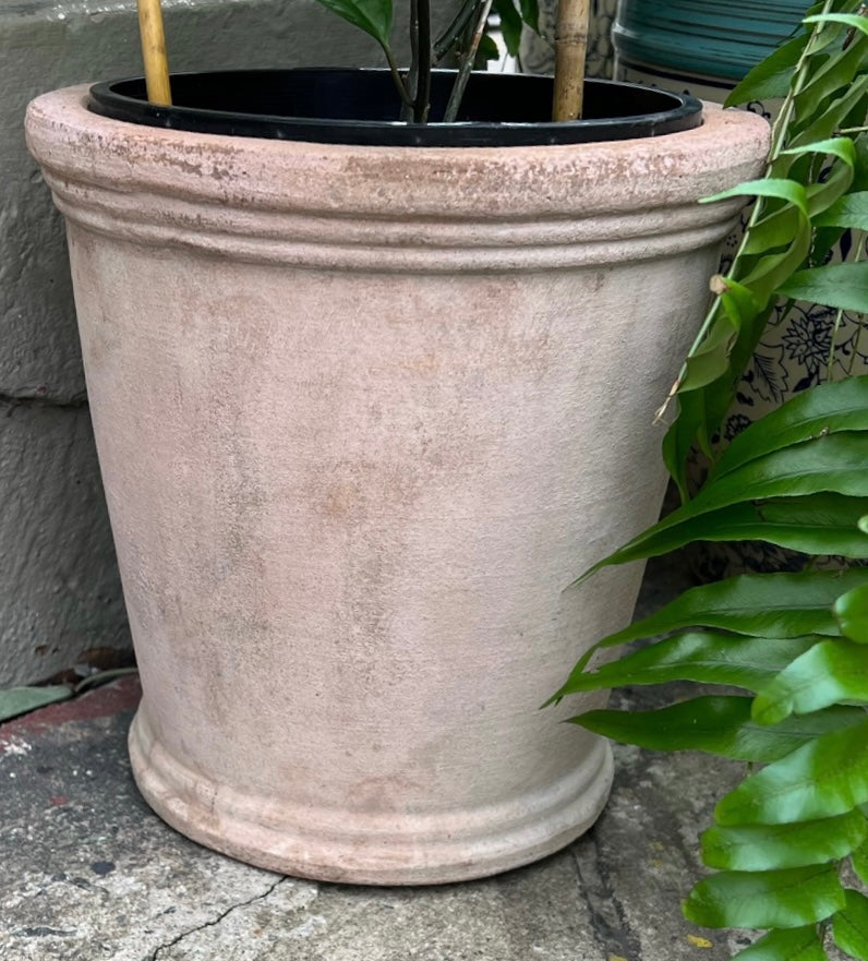 Antique terracotta pot