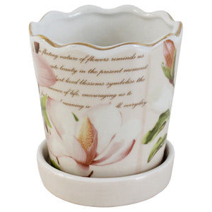 Magnolia Day Pot