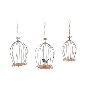 Bird cage plant hanger