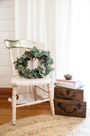 Doors of Berry- Preserved Boxwood Wreaths