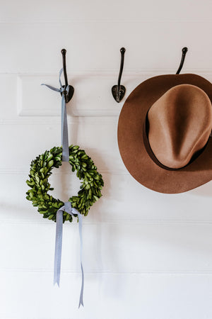 Doors of Berry- Preserved Boxwood Wreaths