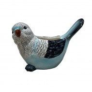 Blue bird pot