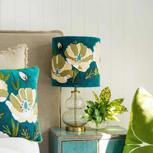 Ruby Star - Wild flower Drum lamp shade