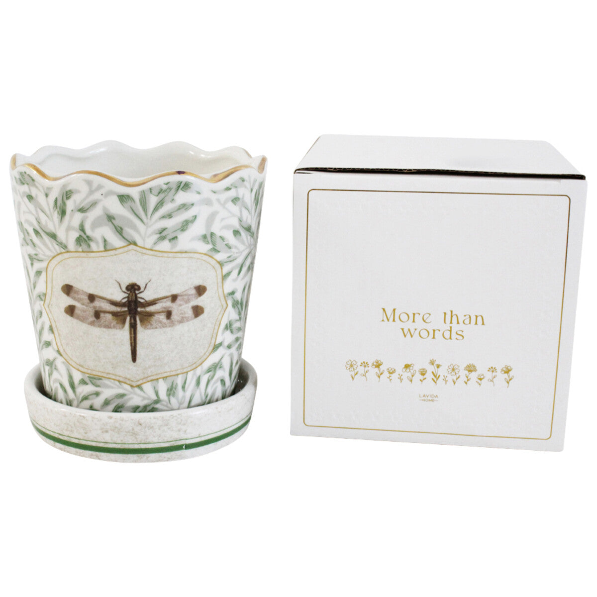 Morris Dragonfly Planter