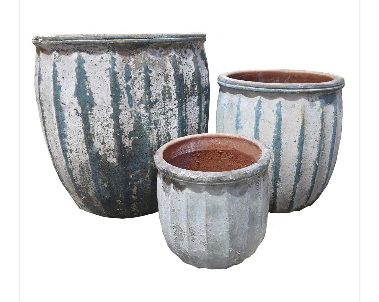 Tuscan treasure lined pot