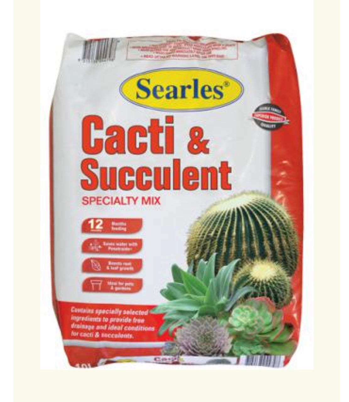 Searles Cacti and succulent soil potting mix 10L