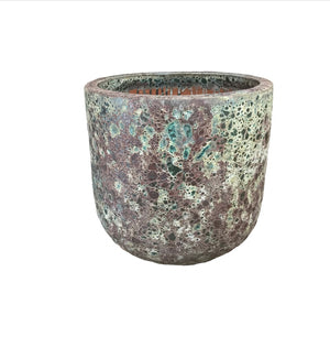 Santorini seafoam planter